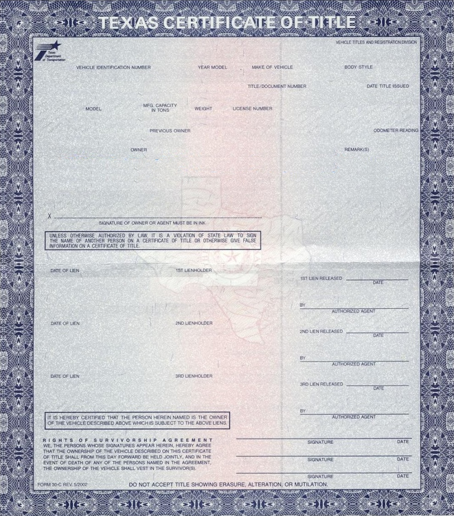 Harris County Auto Title